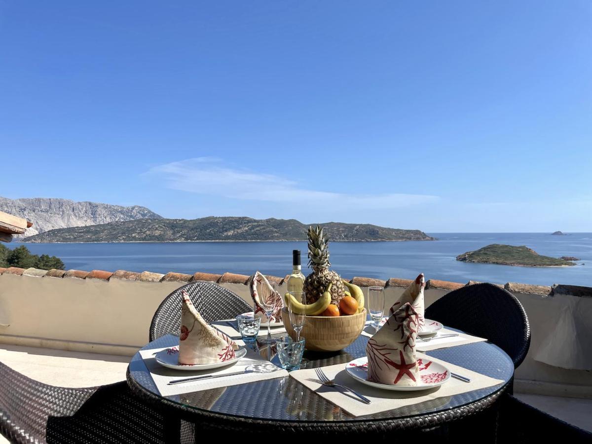 Апартаменты San Teodoro Punta Est Fantastico Trilocale Vista Mare Капо-Кода-Кавальо Экстерьер фото