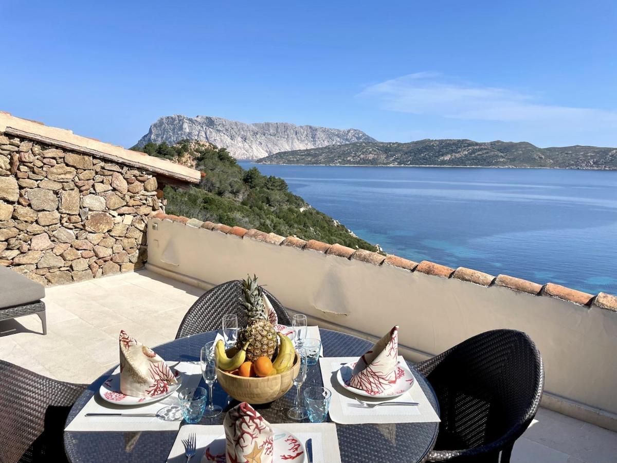 Апартаменты San Teodoro Punta Est Fantastico Trilocale Vista Mare Капо-Кода-Кавальо Экстерьер фото