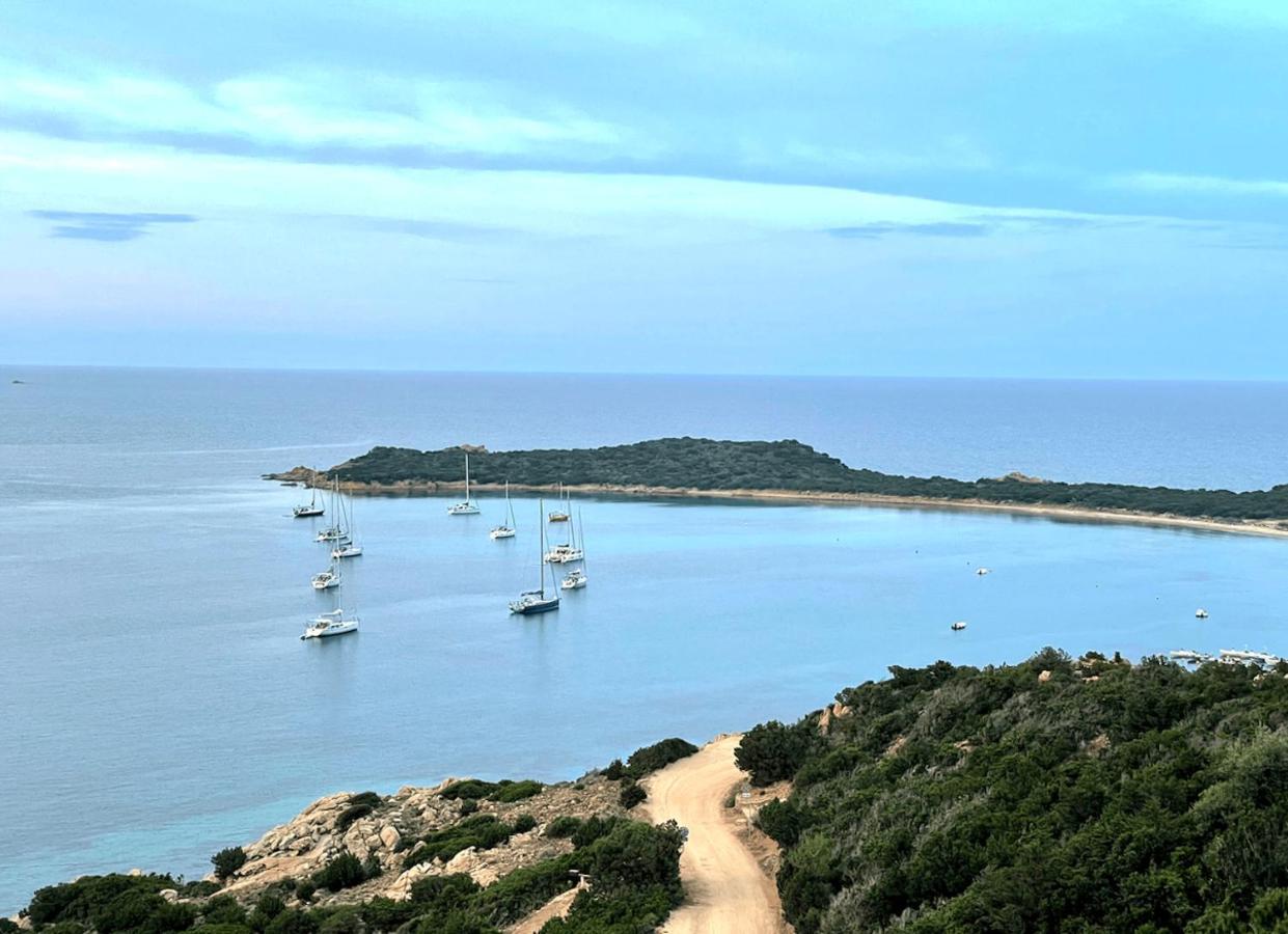 Апартаменты San Teodoro Punta Est Fantastico Trilocale Vista Mare Капо-Кода-Кавальо Экстерьер фото
